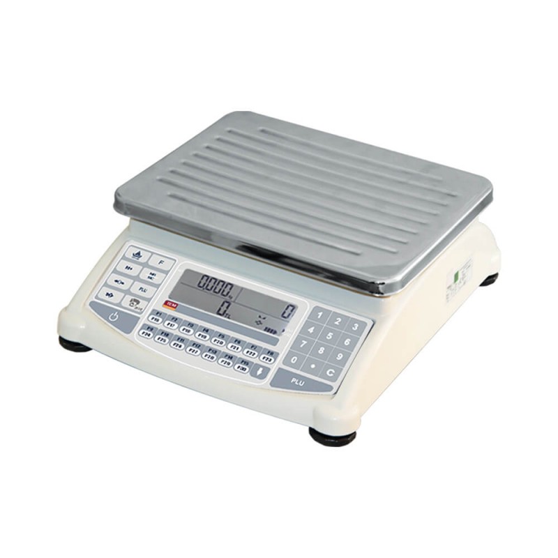 TEM ATA 30/60/120 kg şarjlı sayıcı terazi, backlight LCD ekranlı