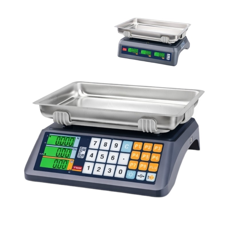 TEM BPS Serisi 30 kg fiyat hesaplamalı terazi 5/10 g