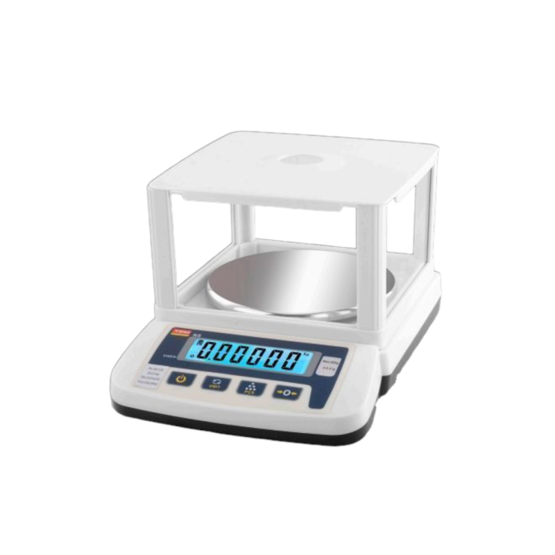 TEM NS 620 620 g hassas terazi, fanuslu, LCD ekranlı, Ø13 cm paslanmaz kefe