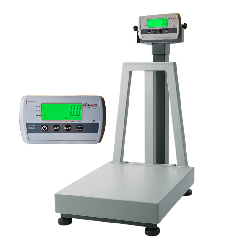 Ata Tartı Ata-EMR 500 kg 60×60 cm LCD ekranlı endüstriyel tartım baskülü