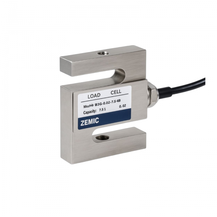 Zemic B3G S Tipi Load Cell – 50/100/500 kg Çekme/Basma Sensörü
