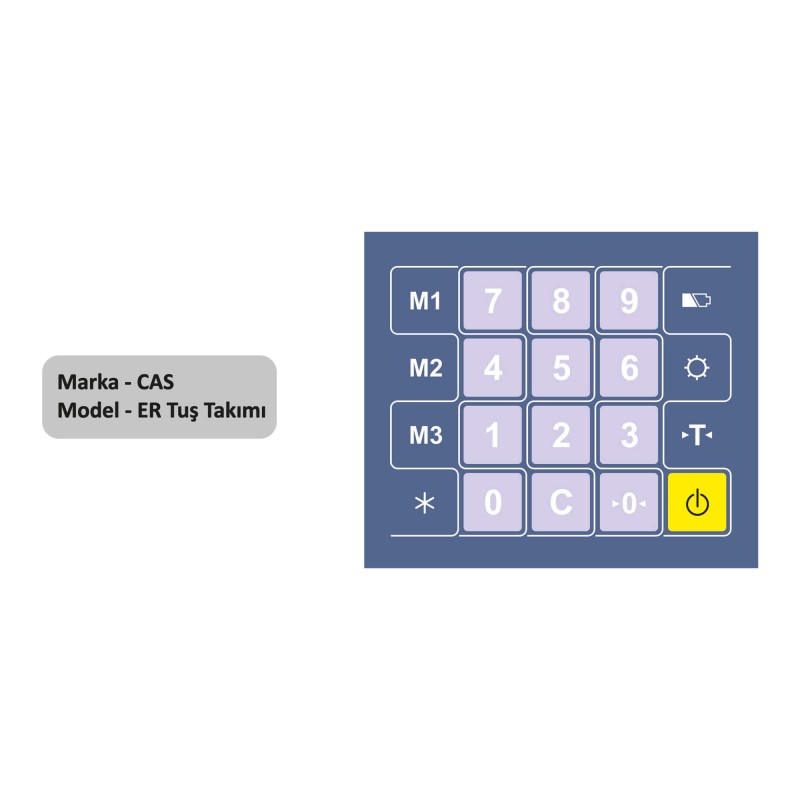 Cas Er Tuş  Takımı