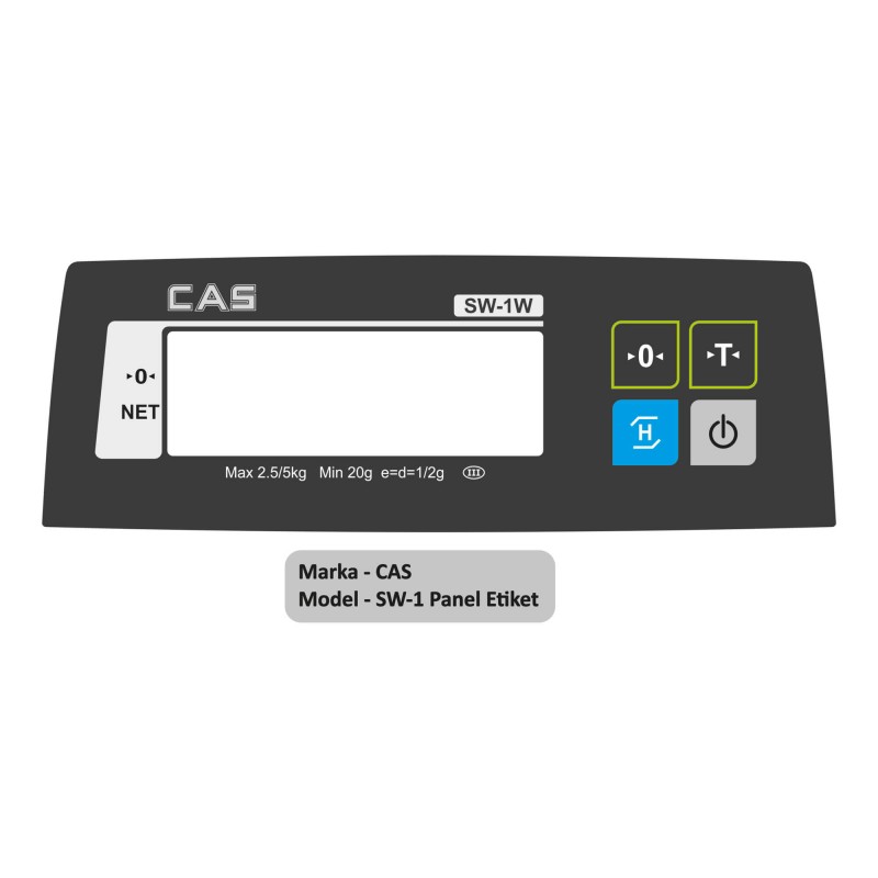 Cas Sw1 Panel Etiket