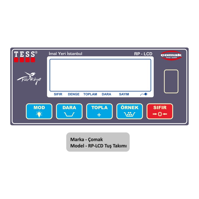 Çomak Rp Lcd Tuş Takımı