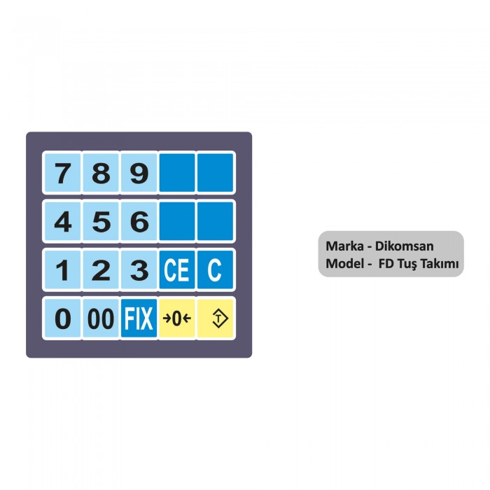 Dikomsan Fd Tuş Takımı
