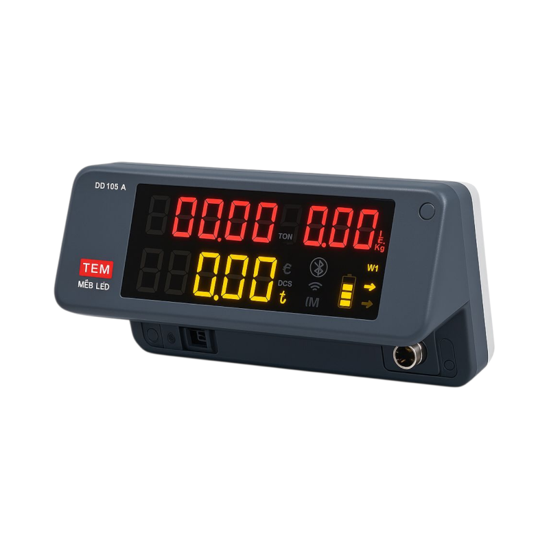 TEM INDM1CA çift taraflı LED fiyat hesaplamalı tartım indikatörü