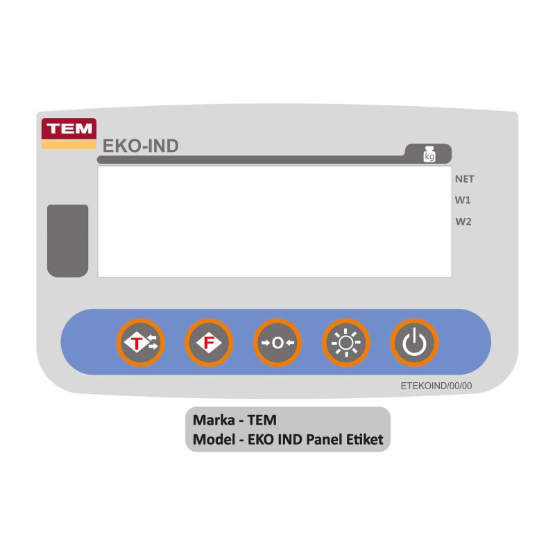 Tem Eko Ind Panel Etiket