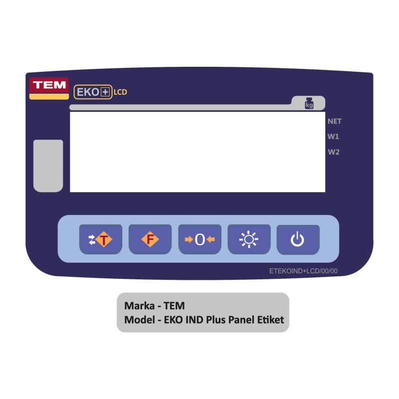 Tem Eko Ind Plus Panel Etiket