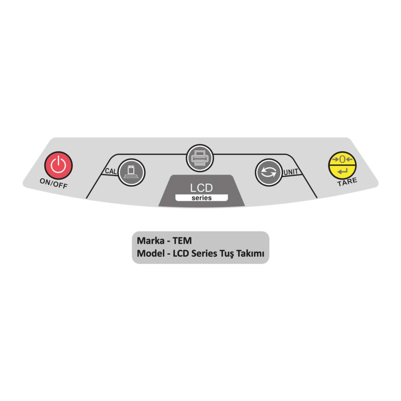 Tem Lcd Series Tuş Takımı